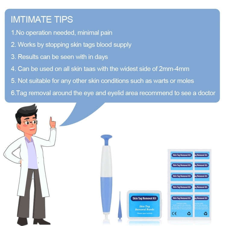 Skin Tag Removal Tool For 2mm-4mm Skin Tags Without Acne Patch