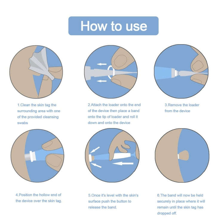 Skin Tag Removal Tool For 2mm-4mm Skin Tags Without Acne Patch