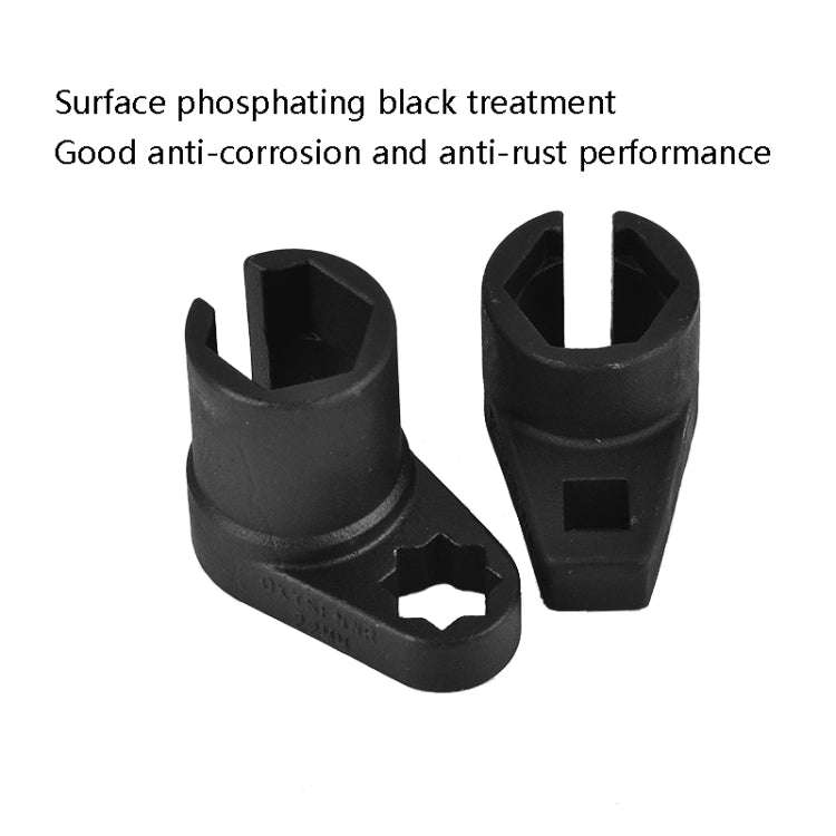 3 In 1 Manganese Steel Chrome-Plated Small Mouth Oxygen-Containing Sensor Disassemble Sleeve