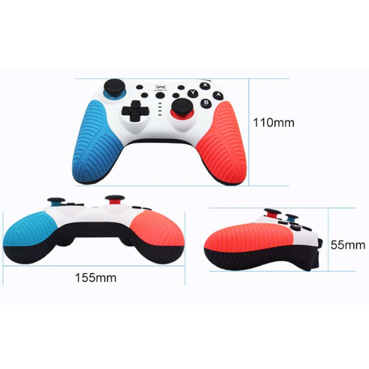SW510 Wireless Bluetooth Controller With Vibration For Switch Pro(Red Blue)
