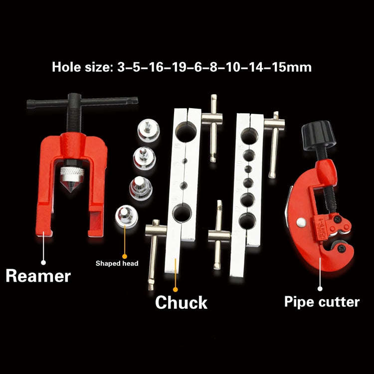 8 In 1 HONGDA Car Air Conditioning Copper Tube Aluminum Tube Expander