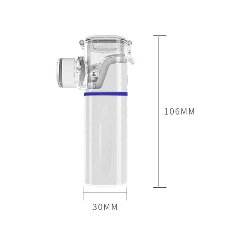 N3S Home Medical Mini Compression Ultrasonic Nebulizer(Gray)