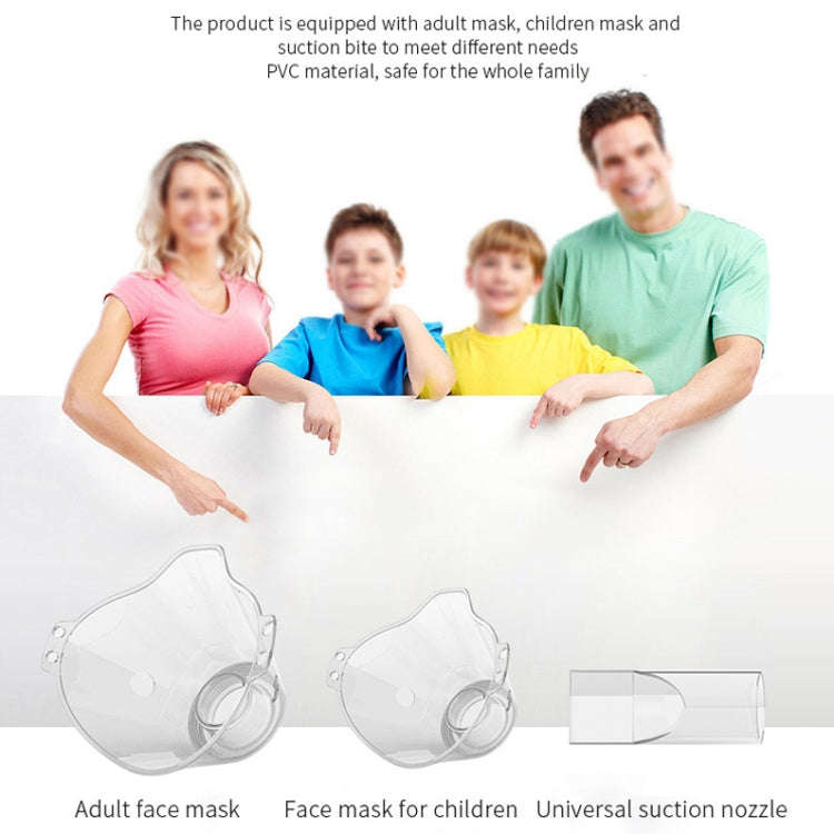 N3S Home Medical Mini Compression Ultrasonic Nebulizer(Gray)