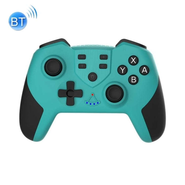 T23 Macro Programming Six-Axis Wireless Bluetooth Handle With NFC For Switch Pro(Green)