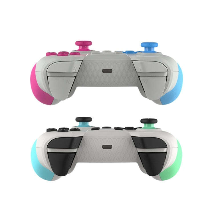 T23 Macro Programming Six-Axis Wireless Bluetooth Handle With NFC For Switch Pro(Green)
