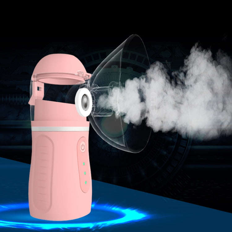 N5S Portable Handheld Micro-Network Atomizer(Pink + Pink)