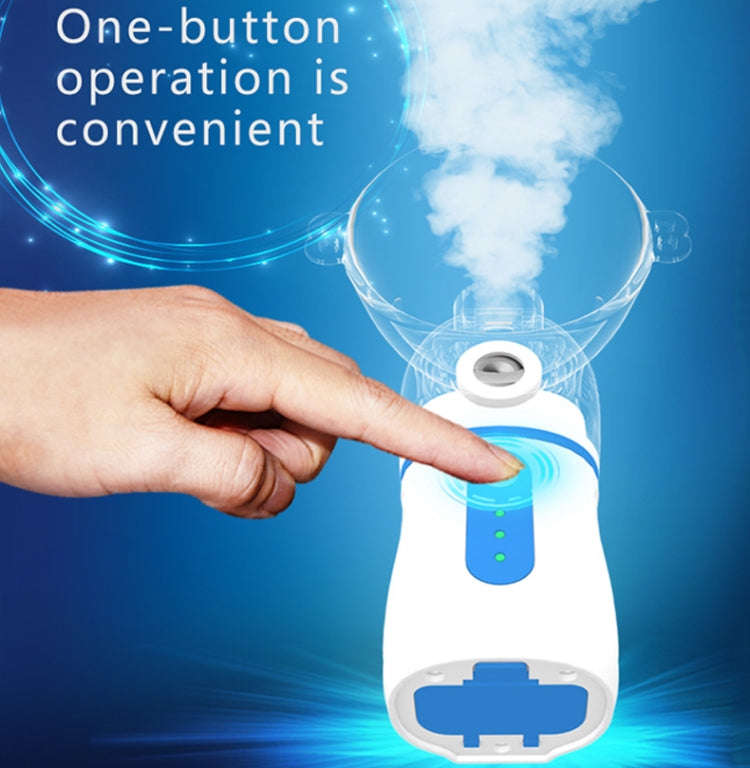 N5S Portable Handheld Micro-Network Atomizer(Blue + Blue)