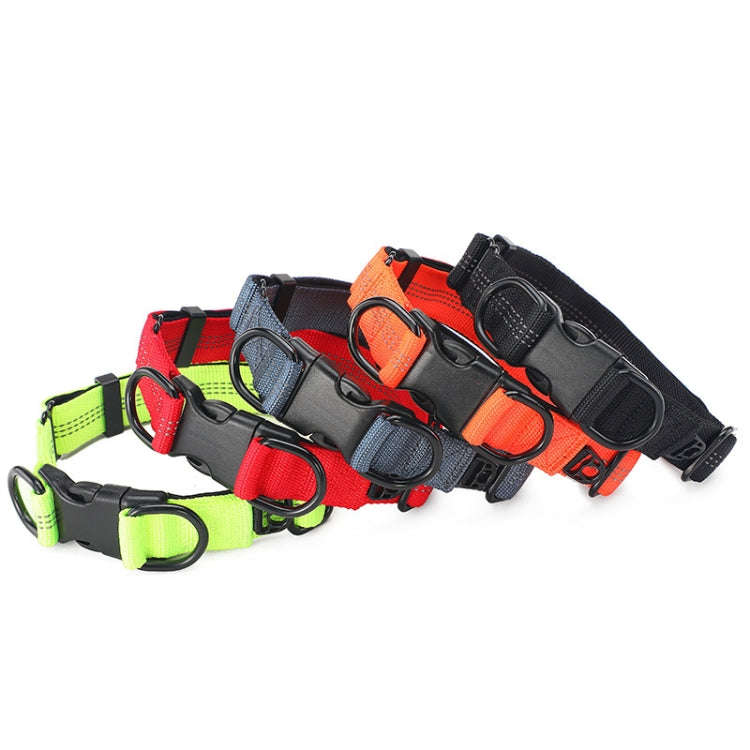 CW1100 Telescopic Dog Collar, Specification: XL 35-55cm(Black)