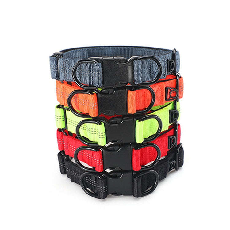 CW1100 Telescopic Dog Collar, Specification: XL 35-55cm(Red)