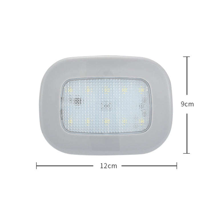 Y-975 Car Reading LED Trunk Light(Gray Shell - White Light)