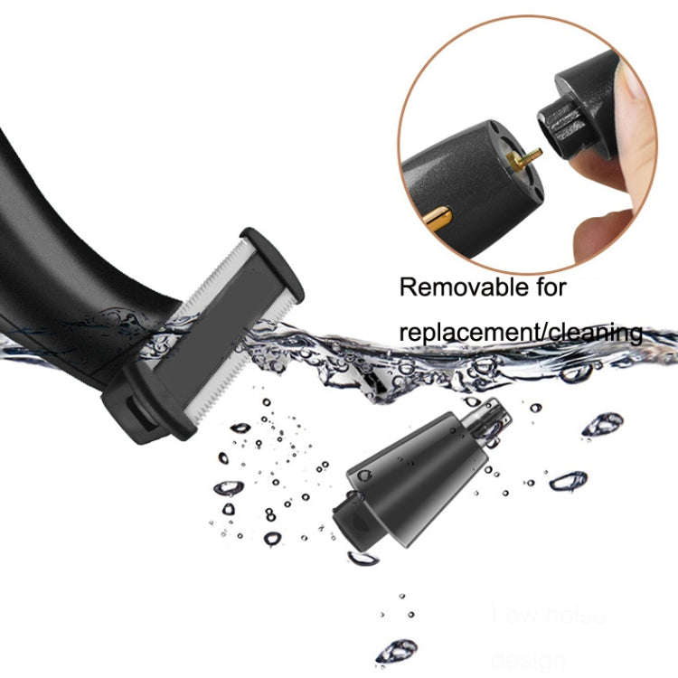 568 USB Electric Shaver Eyebrow Trimmer(Black)