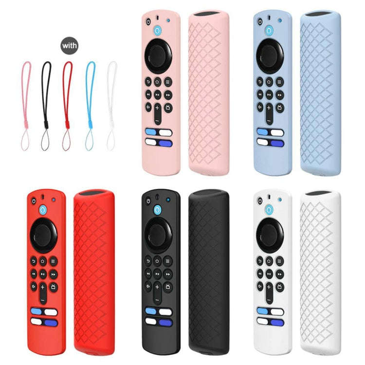 2 PCS Silicone Shell For Alexa Voice Remote 3rd Gen&TV Stick 3rd Gen(Red)