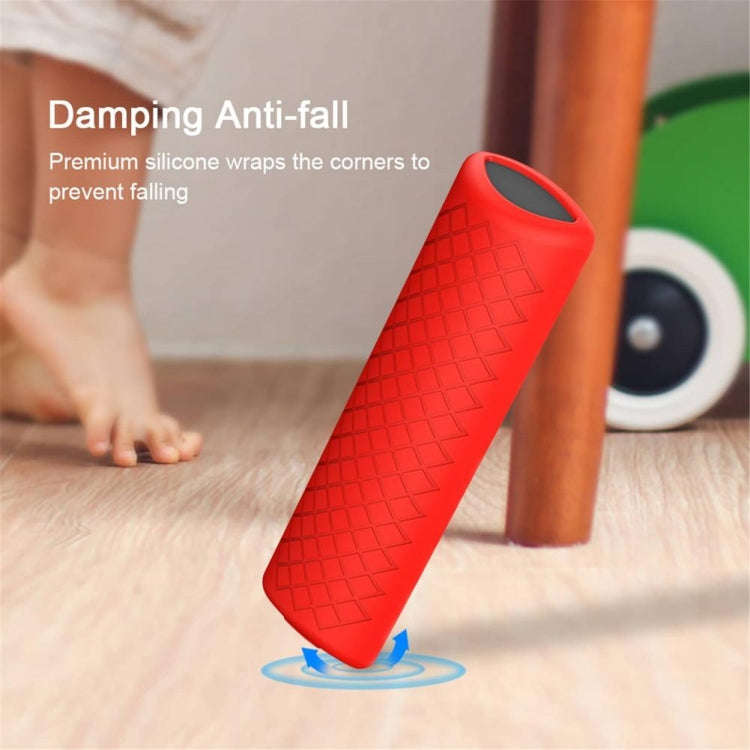 2 PCS Silicone Shell For Alexa Voice Remote 3rd Gen&TV Stick 3rd Gen(Red)