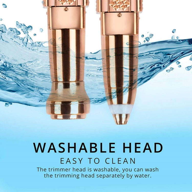 2 In 1 Eyebrow Trimmer Electric Shaver, Shape: Charging Style(3300)