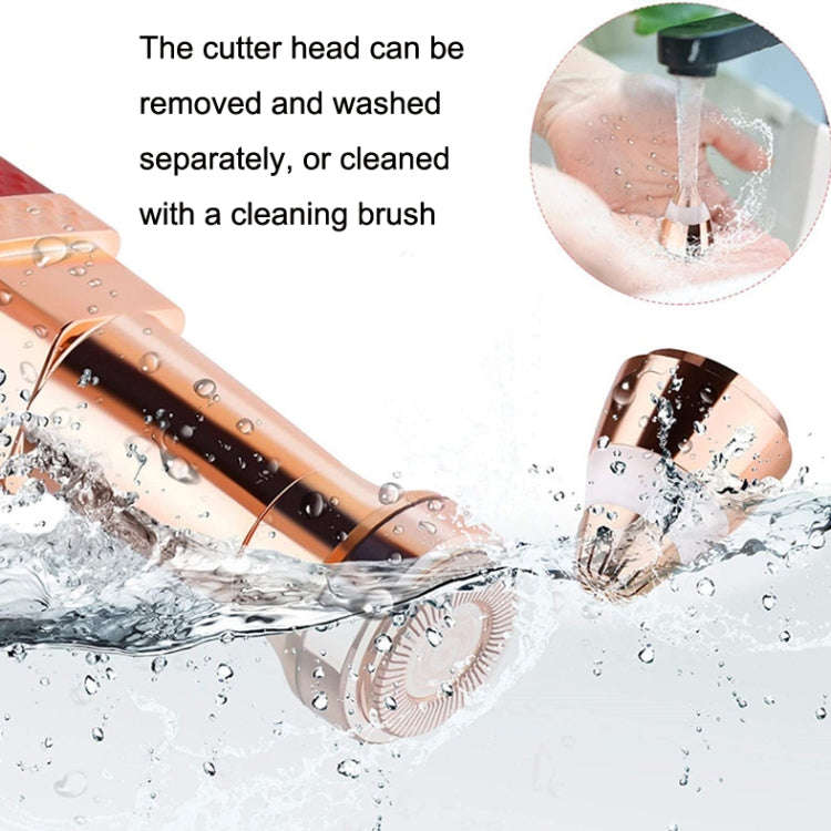 2 In 1 Eyebrow Trimmer Electric Shaver, Shape: Charging Style(3300)
