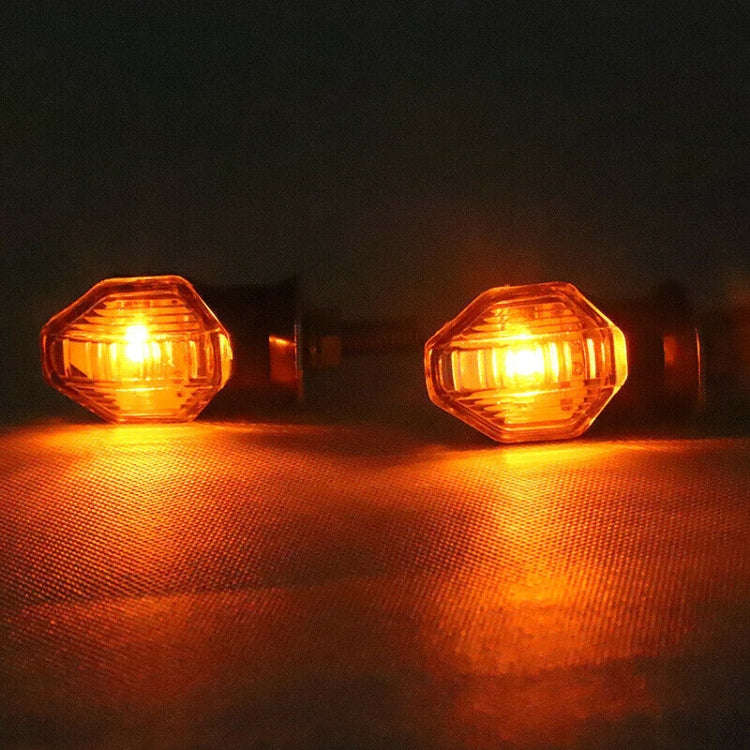 2pcs Motorcycle Steering Lamp Small Shark LED Highlight(MK-100)
