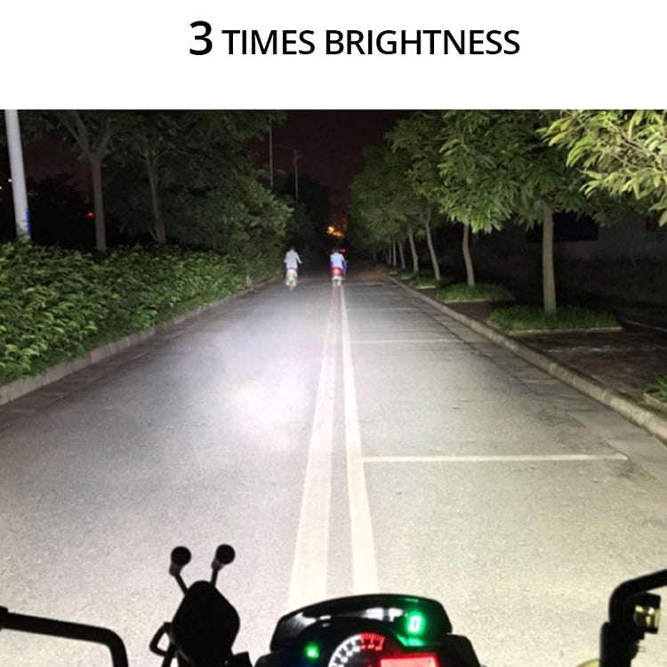 2 PCS MK-265 Motorcycle Character Shooting Light Auxiliary Day Running Light, Style: 12 LEDs