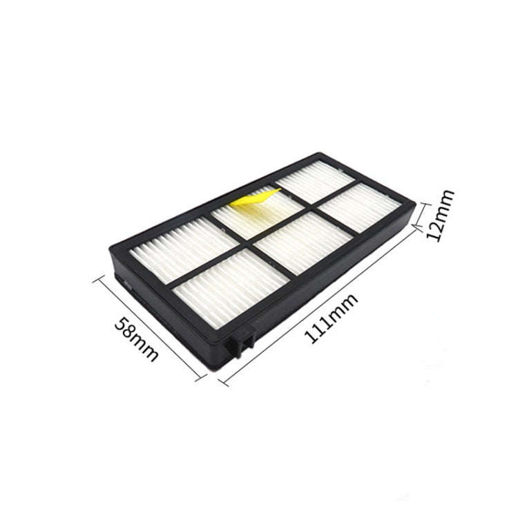 5 PCS Filter XR319 Sweeping Robot Accessories For iRobot 8 Series / 9 Series