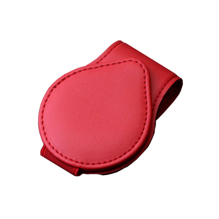 Car Sun Visor Glasses Clip Ticket Storage Clip(Red)