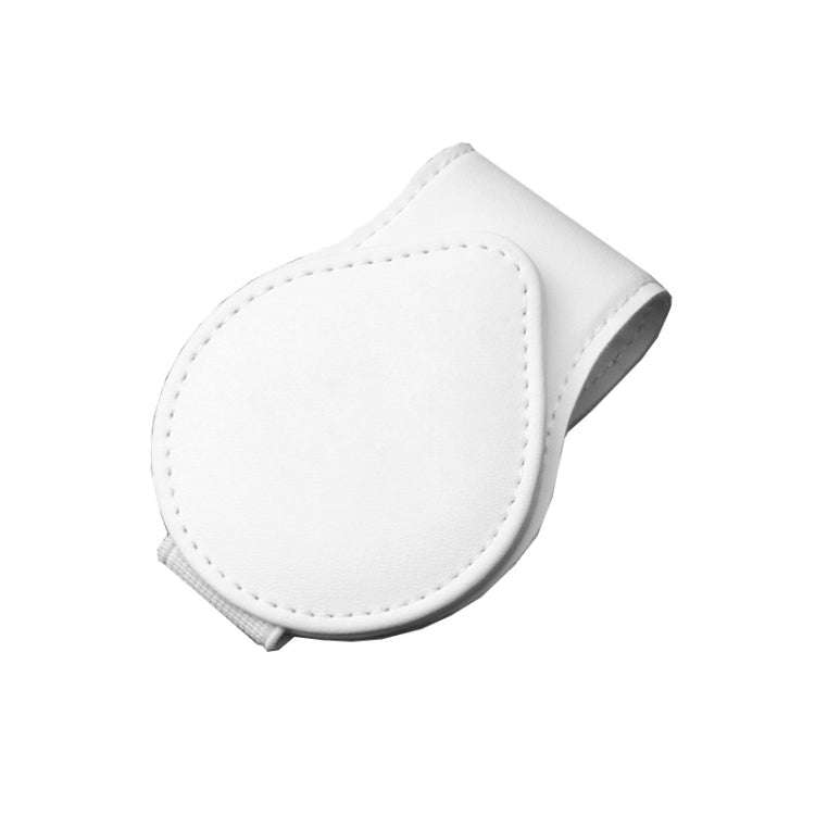Car Sun Visor Glasses Clip Ticket Storage Clip(White)