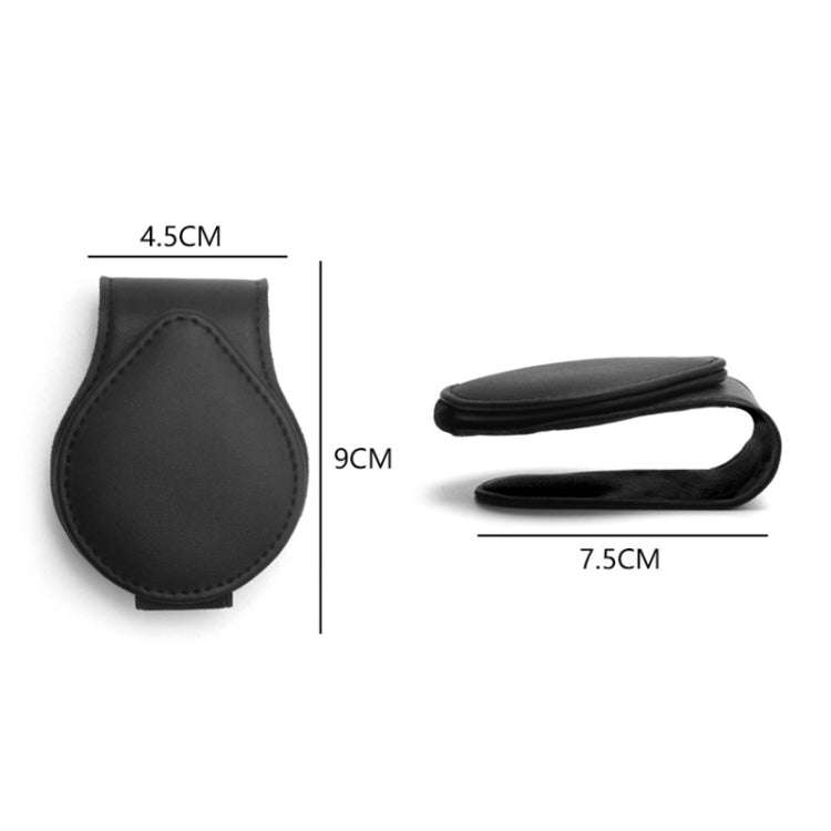 Car Sun Visor Glasses Clip Ticket Storage Clip(Blue)