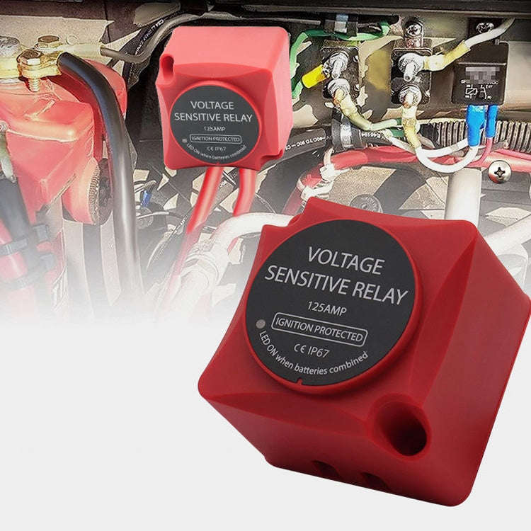 AOK9003 Housing Car Yacht Ship Dual Battery Isolator(Red Shell)