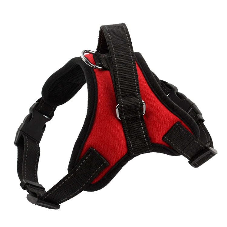 K9 Dog Adjustable Chest Strap, Size: L(Red)
