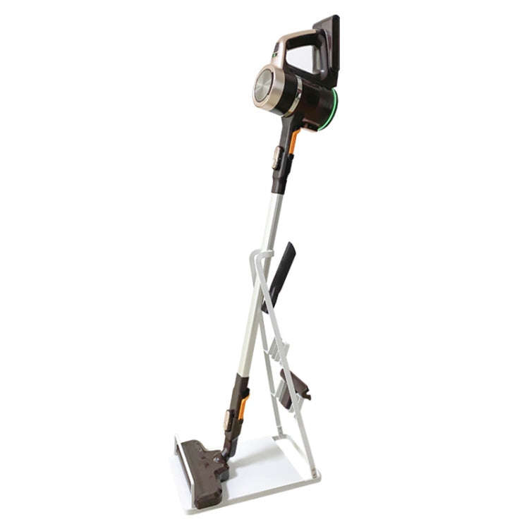 Universal Vacuum Cleaner Floor Non-Punch Storage Bracket For Dyson, Color: B Type  (White)
