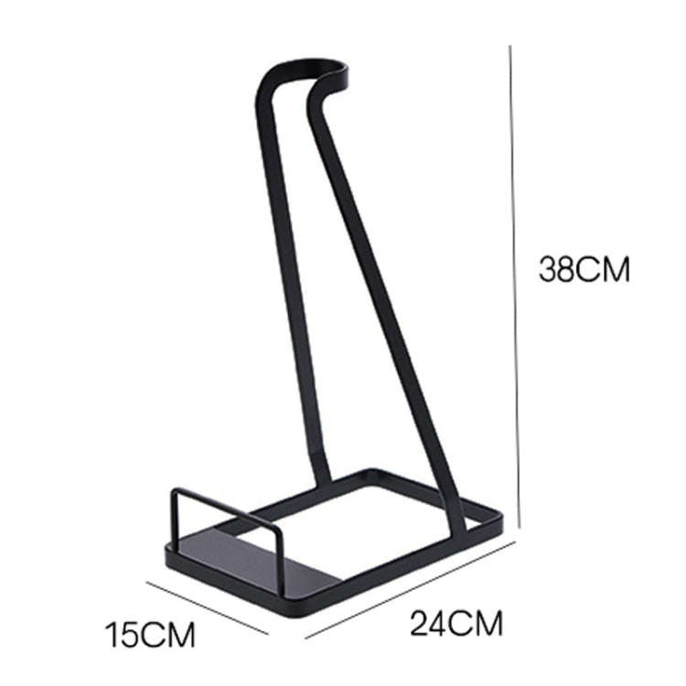 Universal Vacuum Cleaner Floor Non-Punch Storage Bracket For Dyson, Color: A Type (Black)