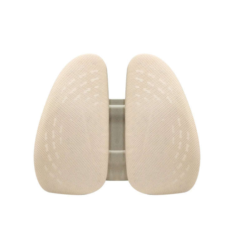 5297 Car Massage Seat Cushion(Beige with Beige)