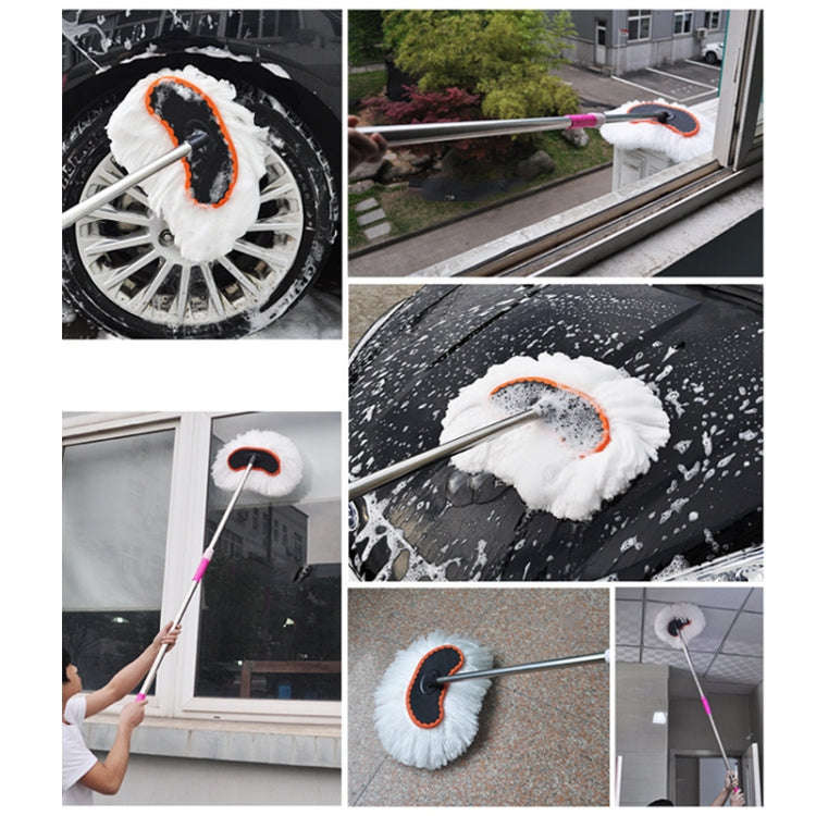 Extended Telescopic Soft Wool Car Washing Mop, Size: 95cm