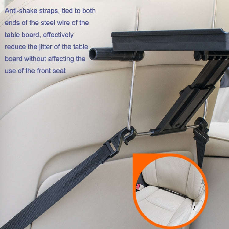 SHUNWEI SD-1528 Car Seat Back Computer Rack(Black)