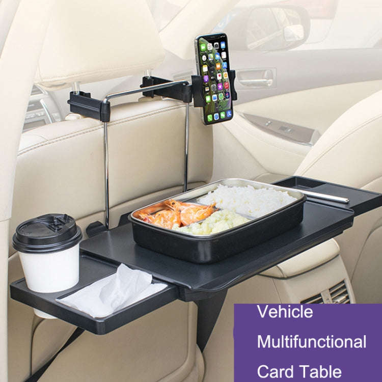 SHUNWEI SD-1528 Car Seat Back Computer Rack(Black)