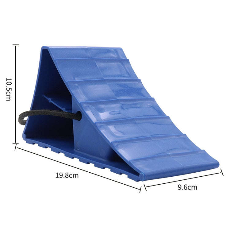 1 Pair FC10023 Car Route Tire Anti-Skid Block(Blue)