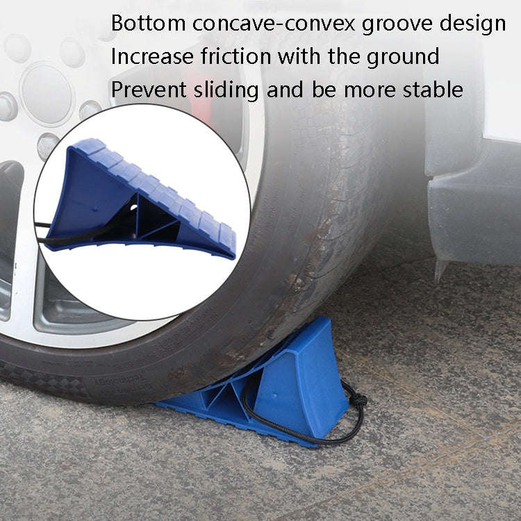 1 Pair FC10023 Car Route Tire Anti-Skid Block(Blue)