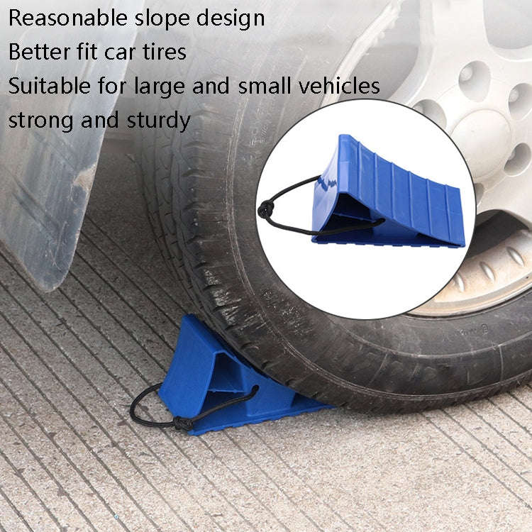 1 Pair FC10023 Car Route Tire Anti-Skid Block(Blue)