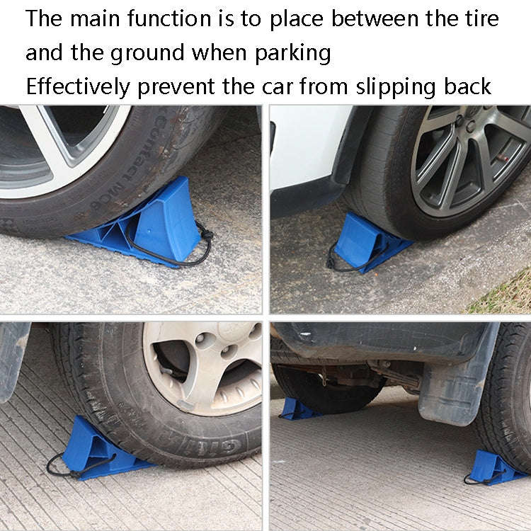 1 Pair FC10023 Car Route Tire Anti-Skid Block(Blue)