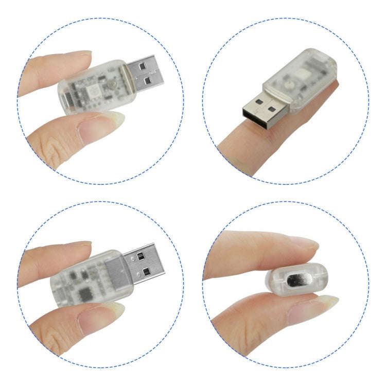 USB Car Internal Atmosphere Light(K6 Sound Control Single Lamp)