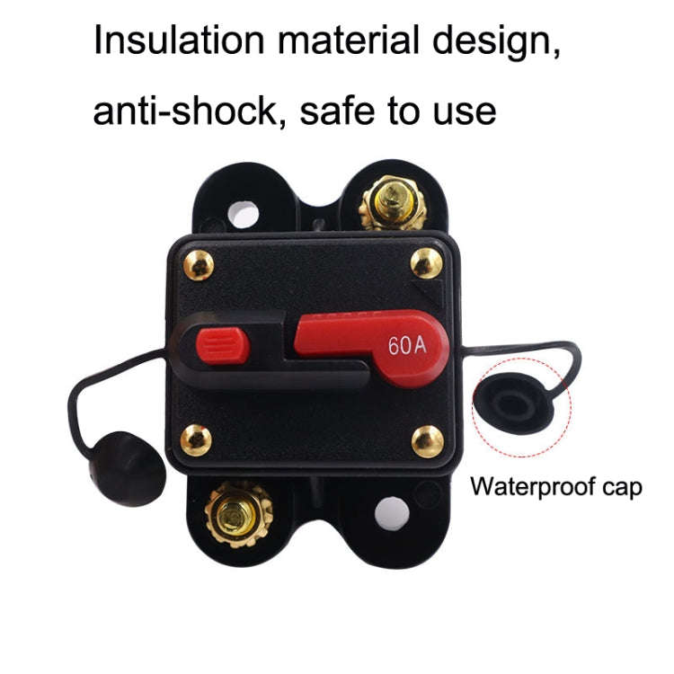 CB2 Car RV Yacht Audio Modification Automatic Circuit Breaker Switch, Specification: 150A