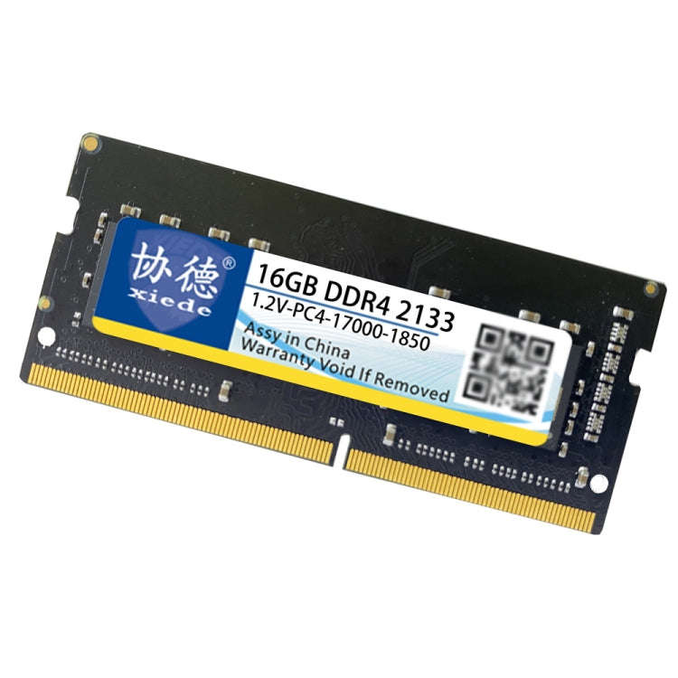XIEDE X059 DDR4 NB 2133 Fully Compatible Laptop RAM, Memory Capacity: 16GB