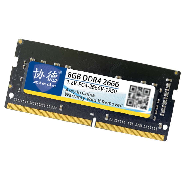 XIEDE X064 DDR4 NB 2666 Full Compatibility Notebook RAMs, Memory Capacity: 8GB