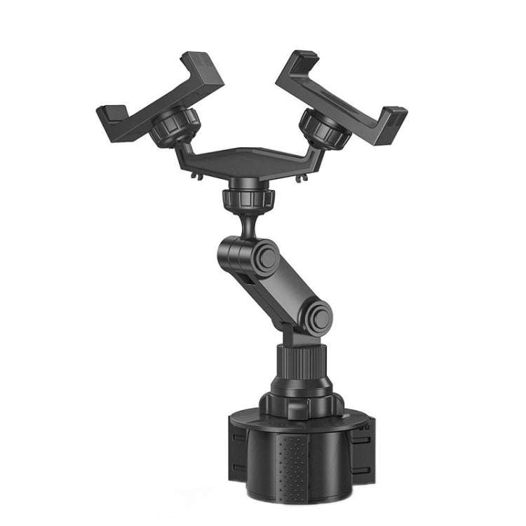 Double Chuck Rotary Multifunctional Cup Holder Mobile Phone Holder(Cup T1)