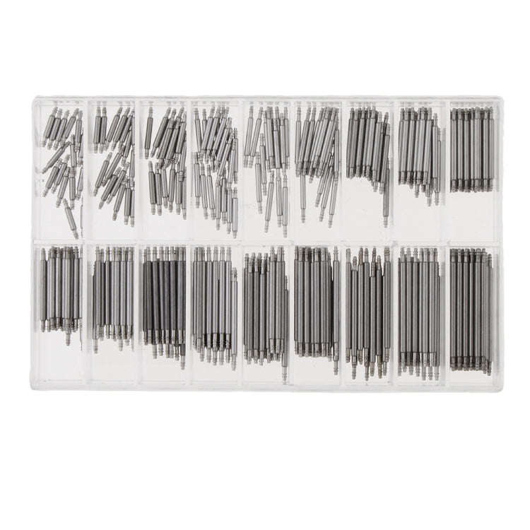 270 PCS / Box C015 8-25mm Stainless Steel Seamless Box Packing Spring Bar