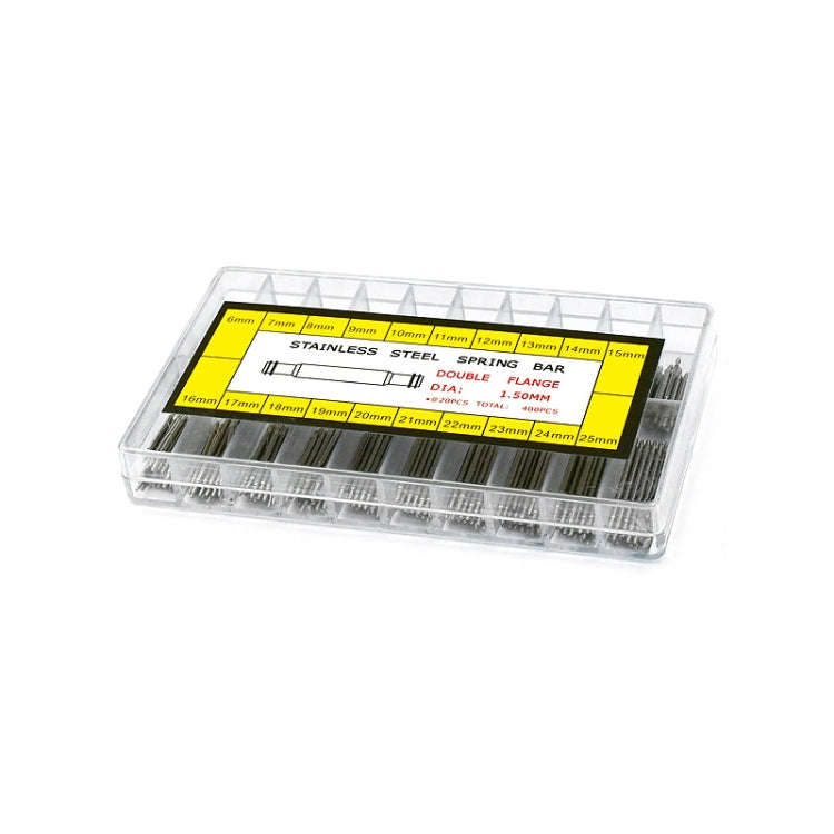 400 PCS / Box G084 6-25mm  Stainless Steel Seamless Box Packing Spring Bar