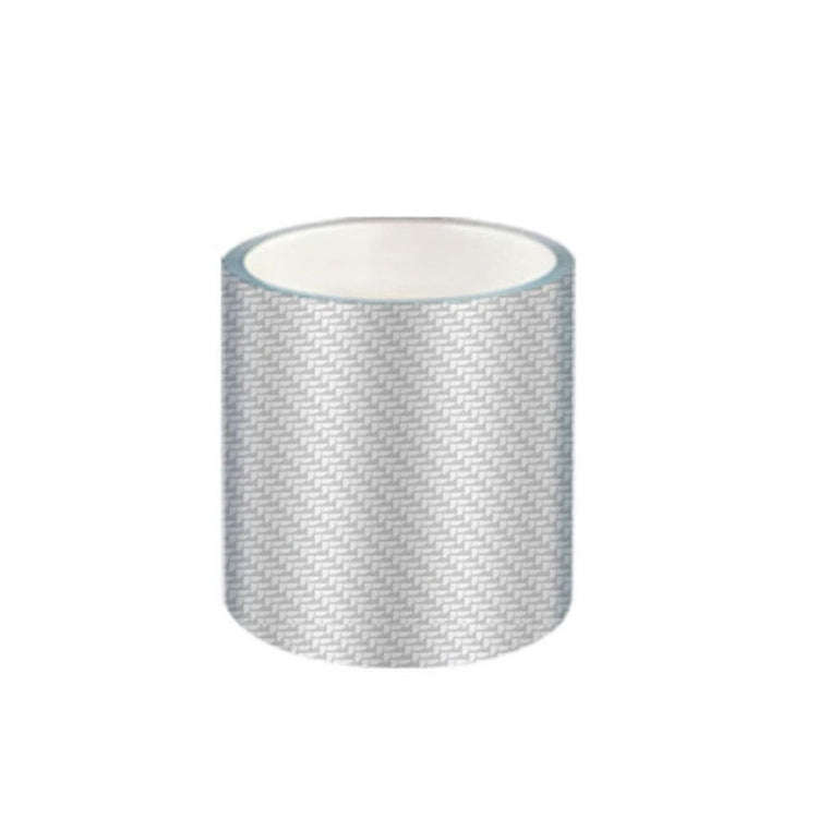 10cm x 5m Car Carbon Fiber Bumper Anti-Collision Strip