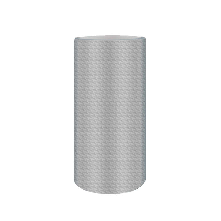 20cm x 5m Car Carbon Fiber Bumper Anti-Collision Strip