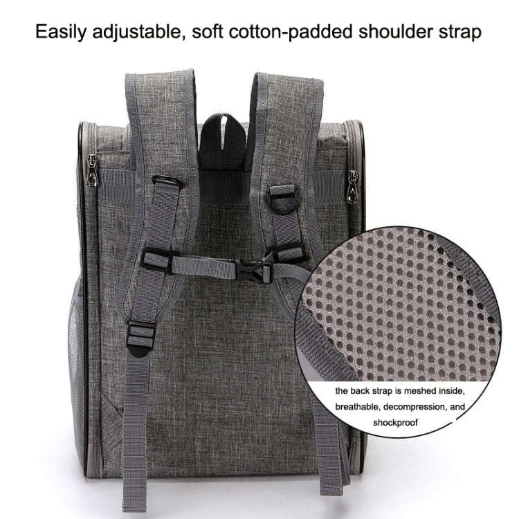SJBB11 Pets Outing Breathable Package(Grey)
