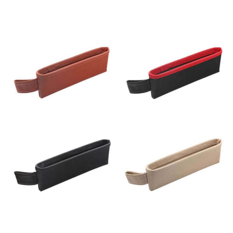 Car Seat Clamp Storage Box(Black Red Side)