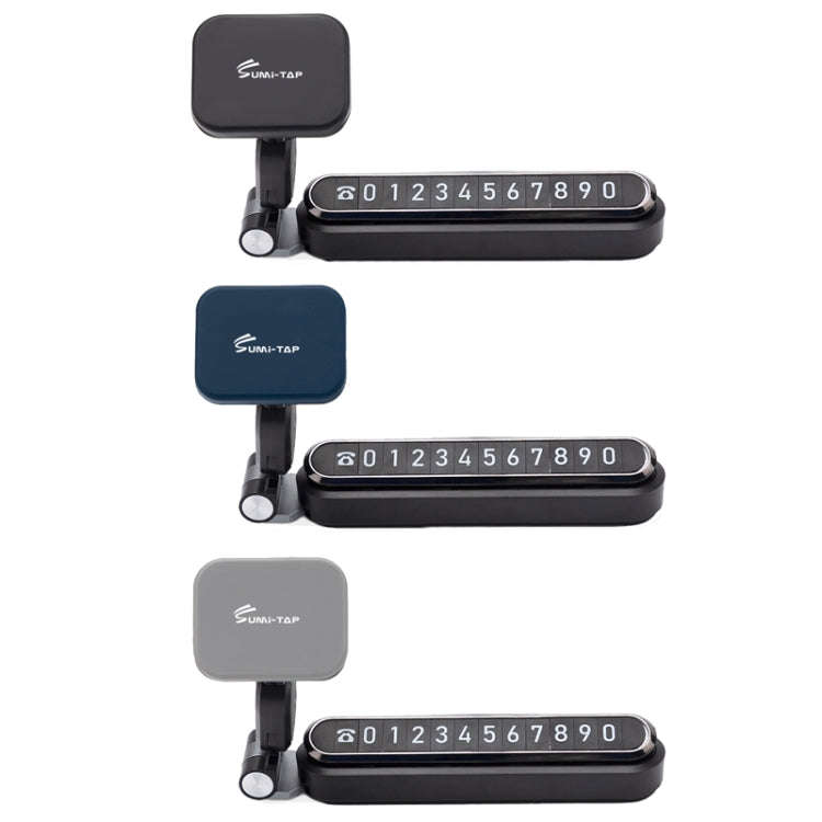 Sumi-tap Stp-0058 3 In 1 Magnetic Car Phone Holder(Gray)