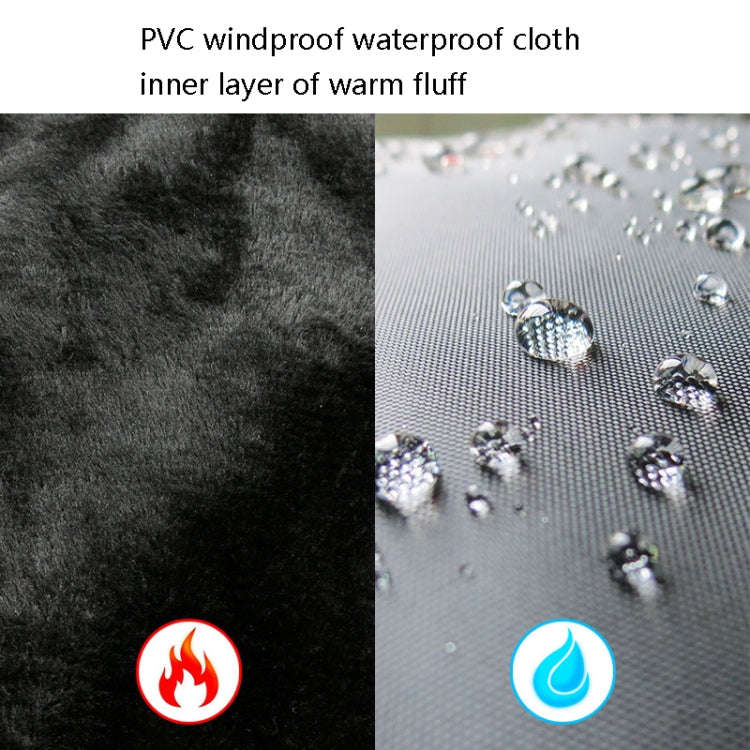 MESOROCK MT1056 Motorcycle Windshield Riding Plus Velvet Warm Anti-Cold Leg Cover(1056 Short)